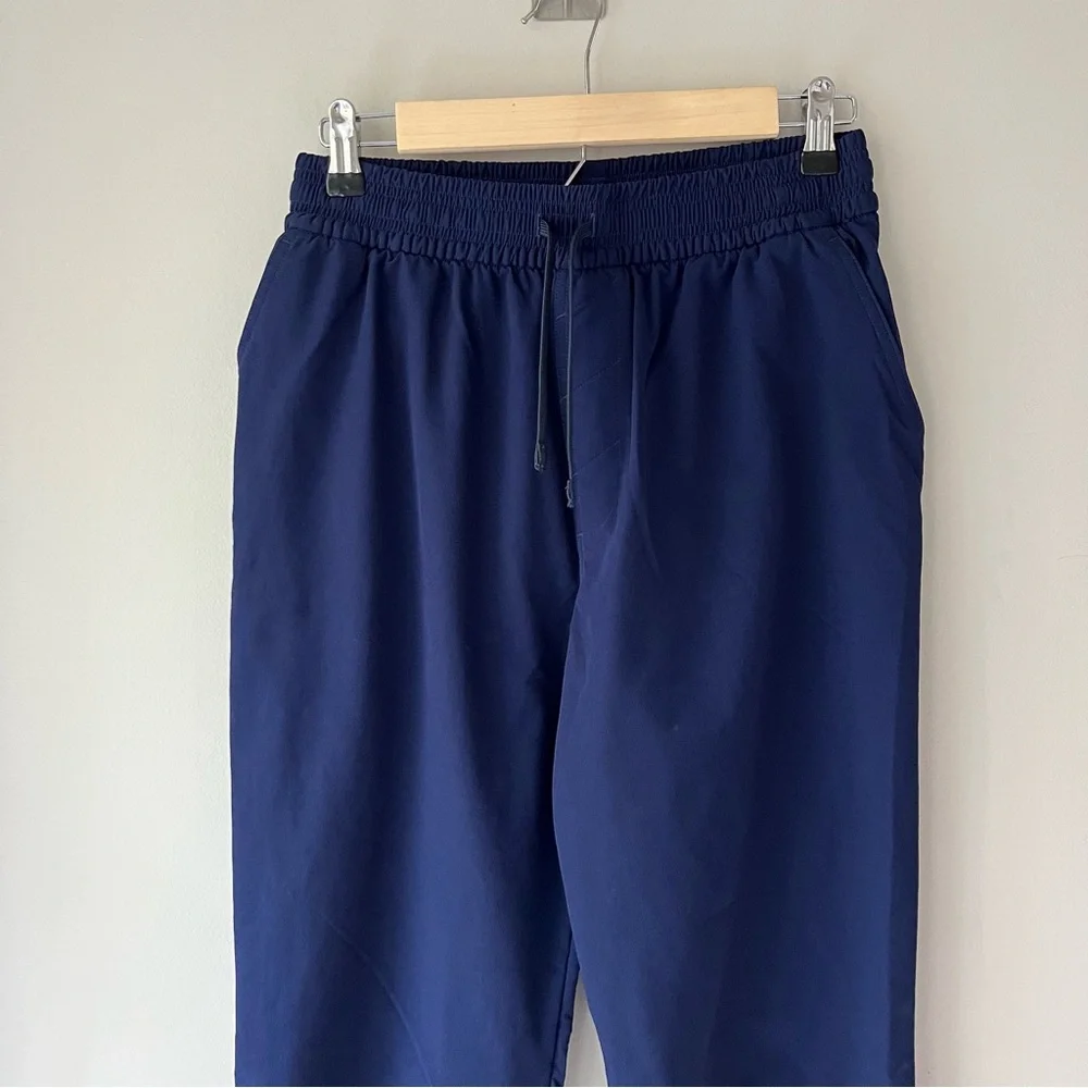 Outdoor Voices | Blue RecTrek Electric Navy Performance Elastic Logo Jogger Pant